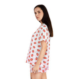 Berry Sweet Pajama Set - Women's Sleepwear - Cute Pajama Set - Fruit Patterned Sleepwear