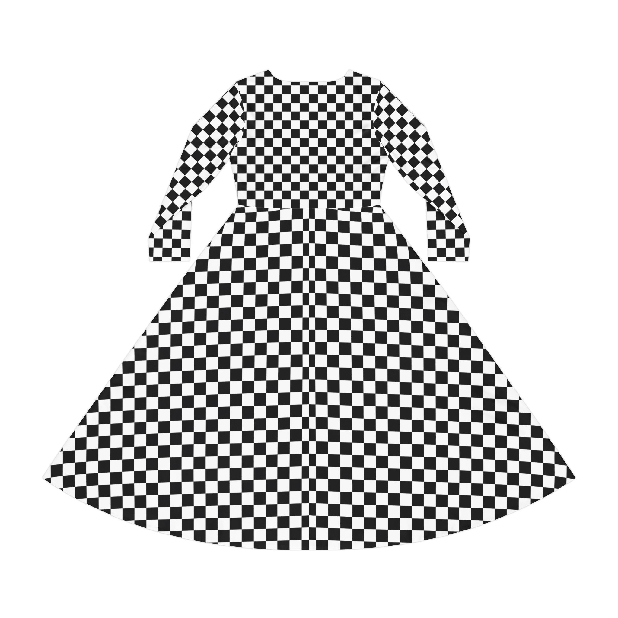 Kawaii Panda Bears Dance Dress, Cute Long Sleeve Women's Dance Outfit, Animal Lover Costume, Japanese Style Party Dress