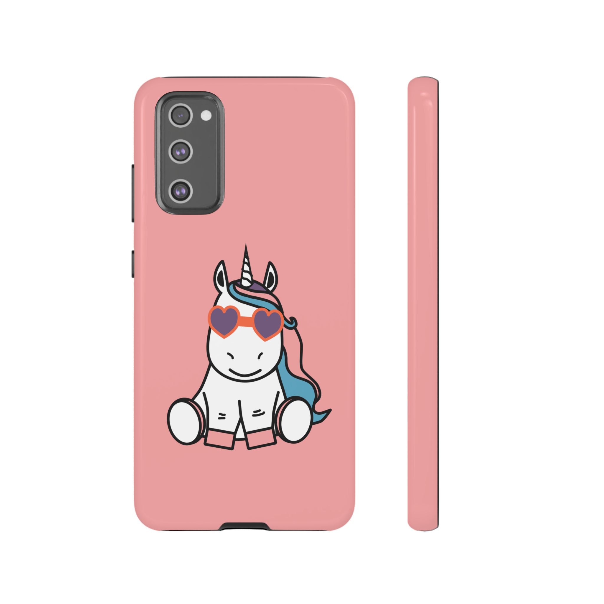 Kawaii Unicorn Tough Cases for iPhone Galaxy and Google Pixel