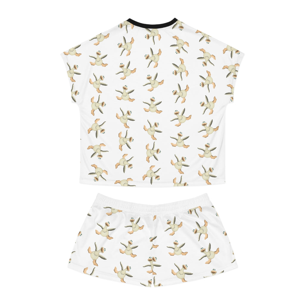 Kawaii Duck Pajama Set - Women's Pajamas - Cute Lounge Wear - Duck Print Sleepwear
