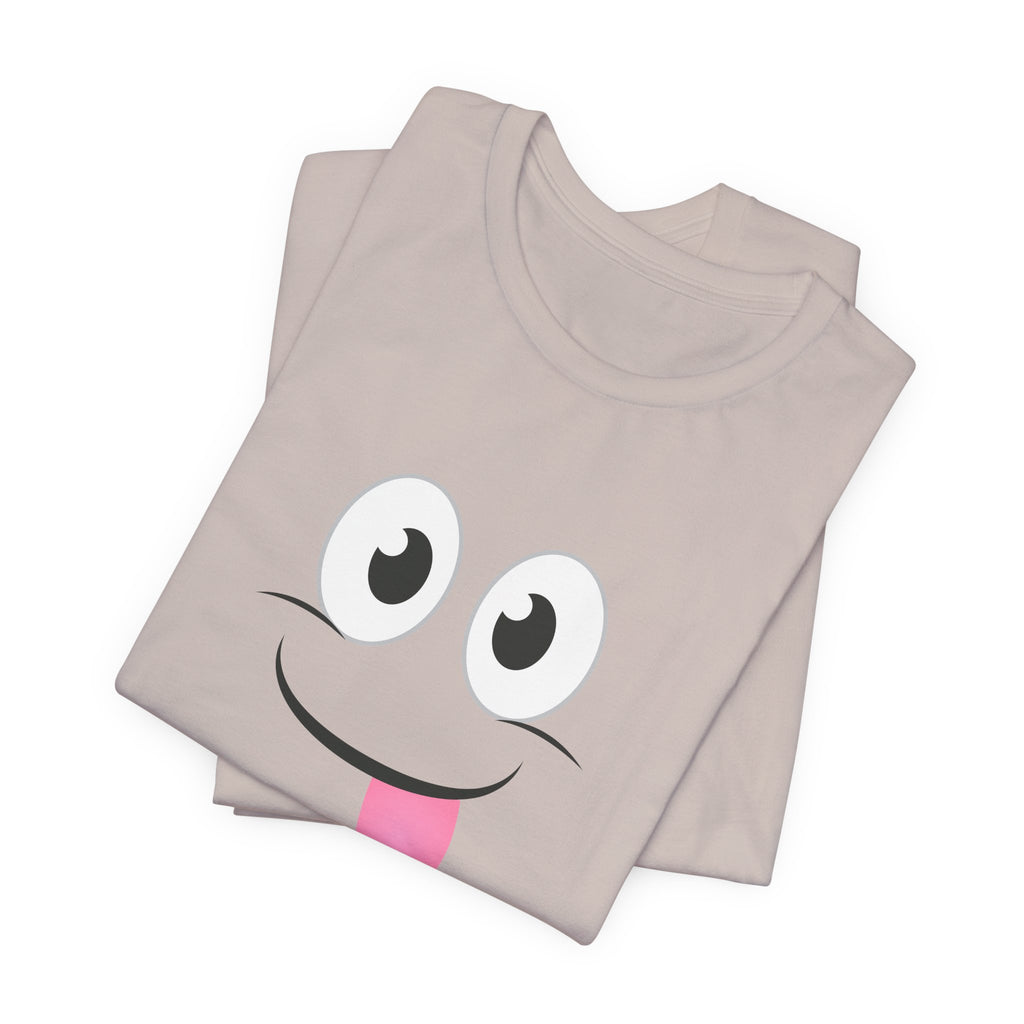 Yum Smile T-Shirt, Cute Graphic Tee, Food Lover Gift, Unisex Top, Funny Saying Shirt, Short Sleeve Tee
