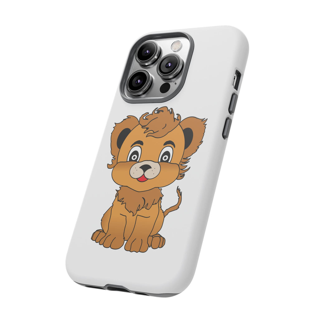 Cute Lion Tough Cases, Lion Phone Cases, Animal Print Phone Cover, Protective Case, Safari Theme Accessories