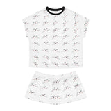 Sleepy Whiskers Pajama Set - Cute Pajama Set for Women - Short Pajamas - Sleepwear Set
