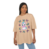 Kawaii Pony with Butterflies T-Shirt - Cotton Tee