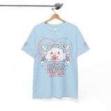 Kawaii Christian T-Shirt - Angel Cloud Rainbow Tee- Religious Graphic Top