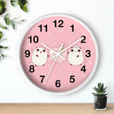 Kawaii Bears Wall Clock - Cute Animal Design, Nursery Decor, Kids Room Decor, Unique Home Gift, Adorable Clock