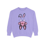 Rabbit With I Love You Heart Sweatshirt, Valentine's Day Gift, Unisex Jumper, Bunny Lover Pullover, Cozy Winter Apparel, Cute Animal