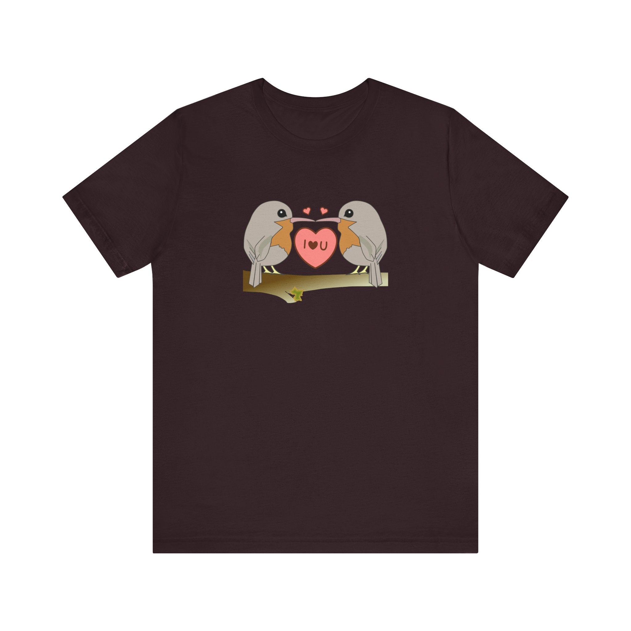 Robins in love Unisex Jersey Short Sleeve Tee