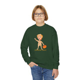 Halloween Kids Crewneck Sweatshirt, Halloween Youth Sweatshirt, Halloween Kids Jumper, Halloween Children's Pullover, Halloween Kids Top