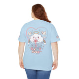 Kawaii Christian T-Shirt - Angel Cloud Rainbow Tee- Religious Graphic Top