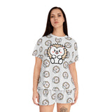 Happy Kawaii Hedgehog Pajama Set - Cute PJ Shorts - Adorable Sleepwear
