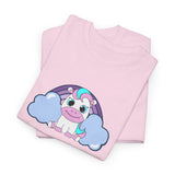 Kawaii Pony T-Shirt - Cute Horse Graphic Tee, Animal Lover Gift - Pastel Colors Shirt