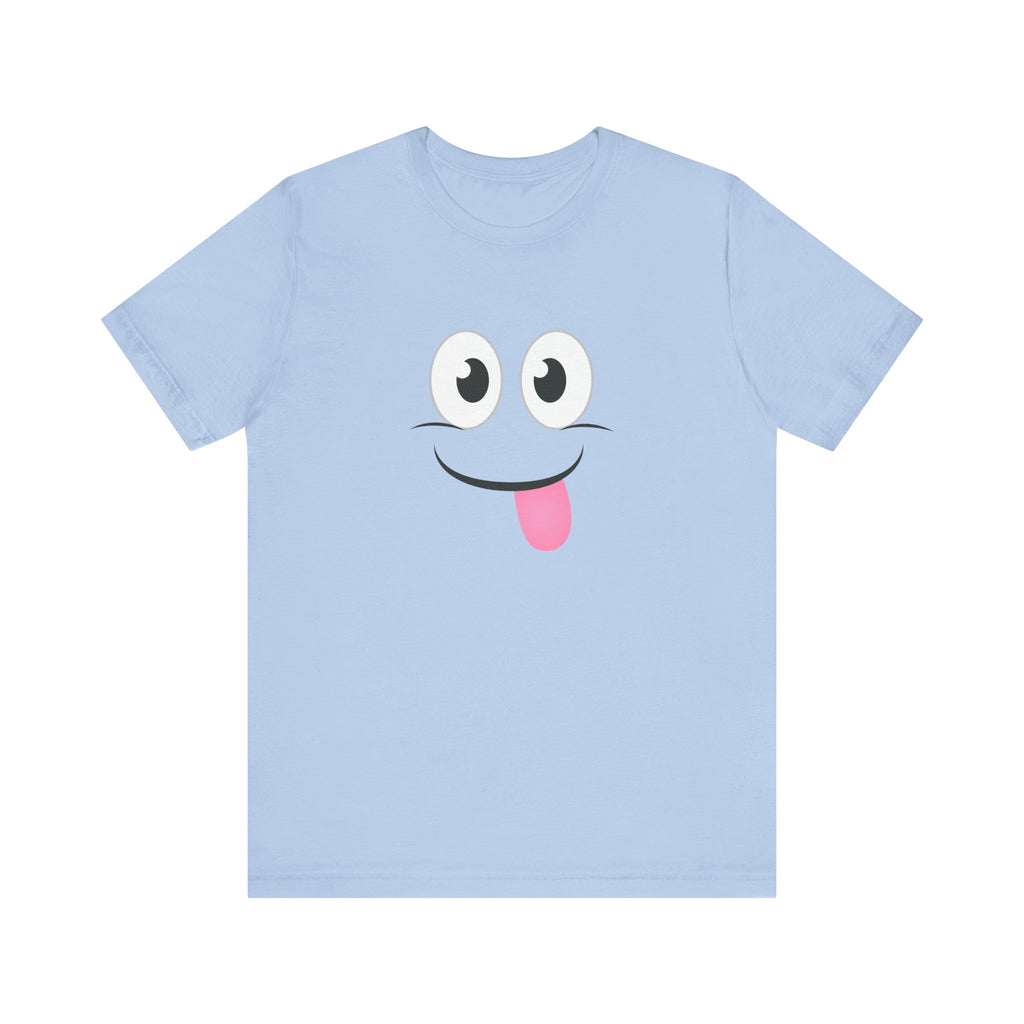 Yum Smile T-Shirt, Cute Graphic Tee, Food Lover Gift, Unisex Top, Funny Saying Shirt, Short Sleeve Tee