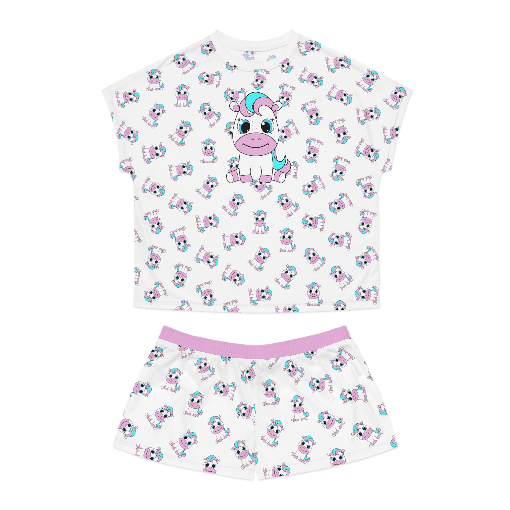 Kawaii Ponies Pajama Set