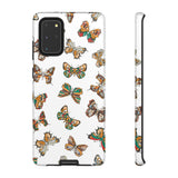 Butterflies Tough Cases, Phone Case, Protective Cover, Butterfly Pattern, Gift for Her, Unique Phone Accessory