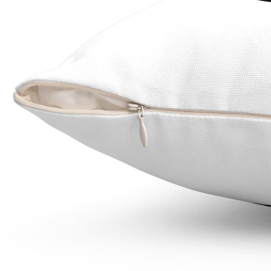 Cute Coala with Eucalyptus leaves Spun Polyester Square Pillow