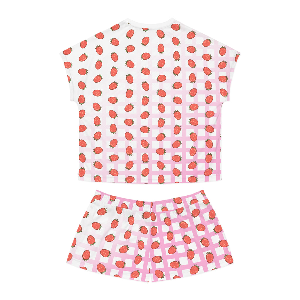 Berry Sweet Pajama Set - Women's Sleepwear - Cute Pajama Set - Fruit Patterned Sleepwear