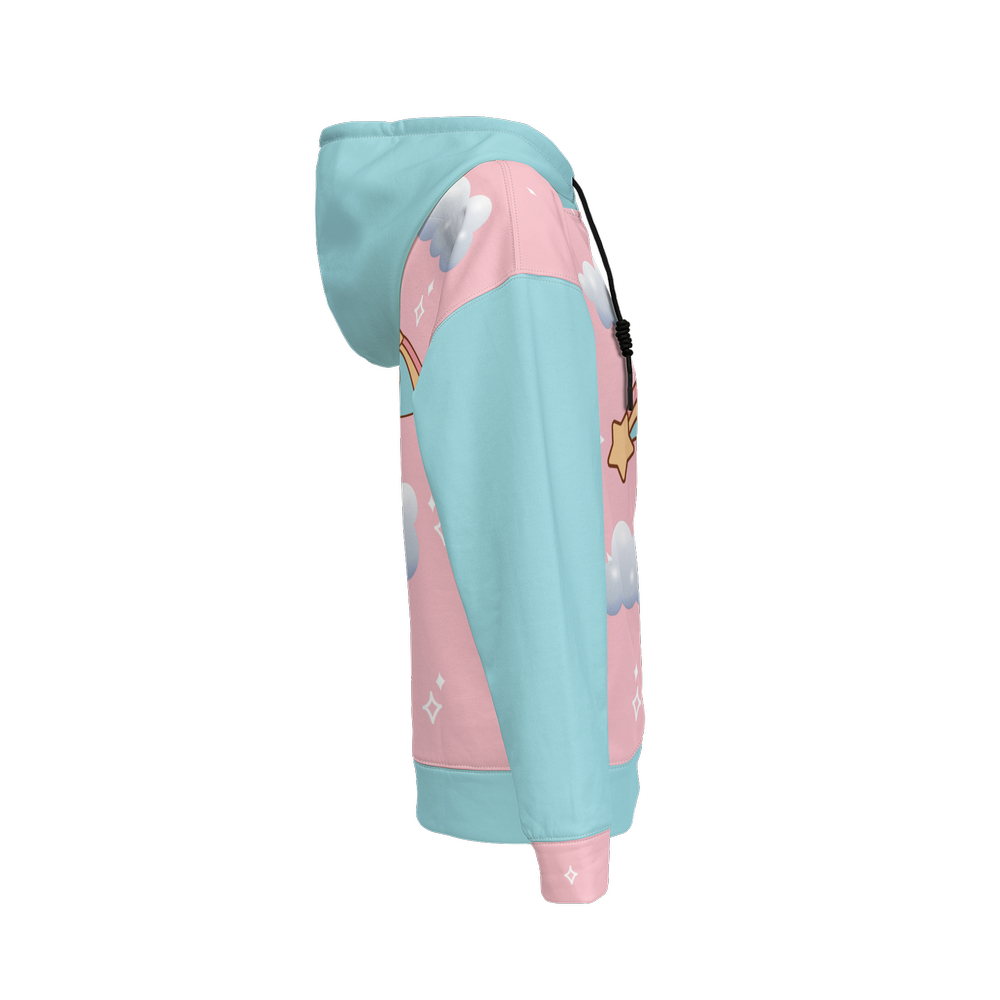 Kawaii Heaven Falling stars Women's Relaxed Fit Hoodie-Super Heavy 375g