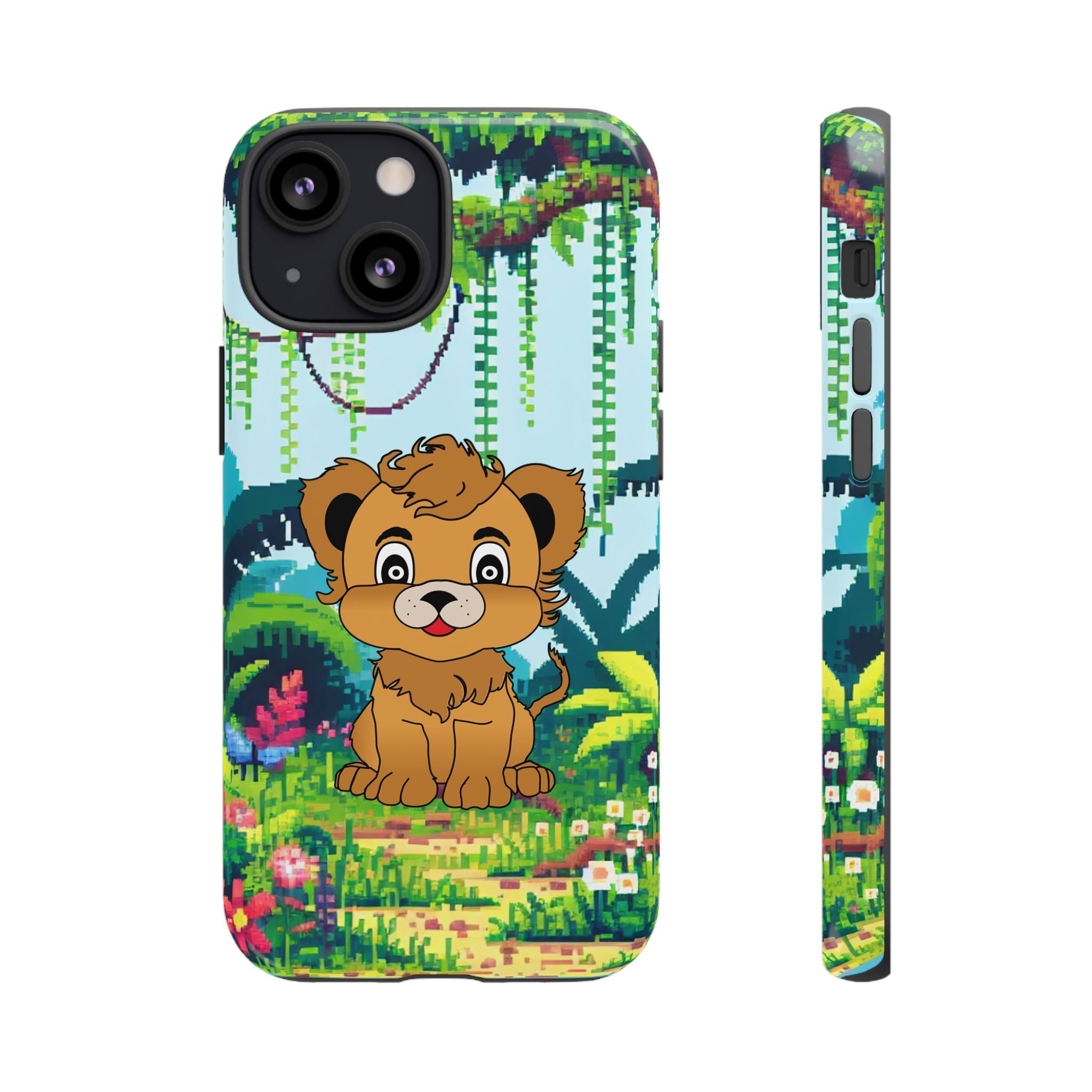 Cute Lion in the Jungle Tough Cases