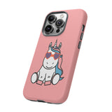 Kawaii Unicorn Tough Cases for iPhone Galaxy and Google Pixel