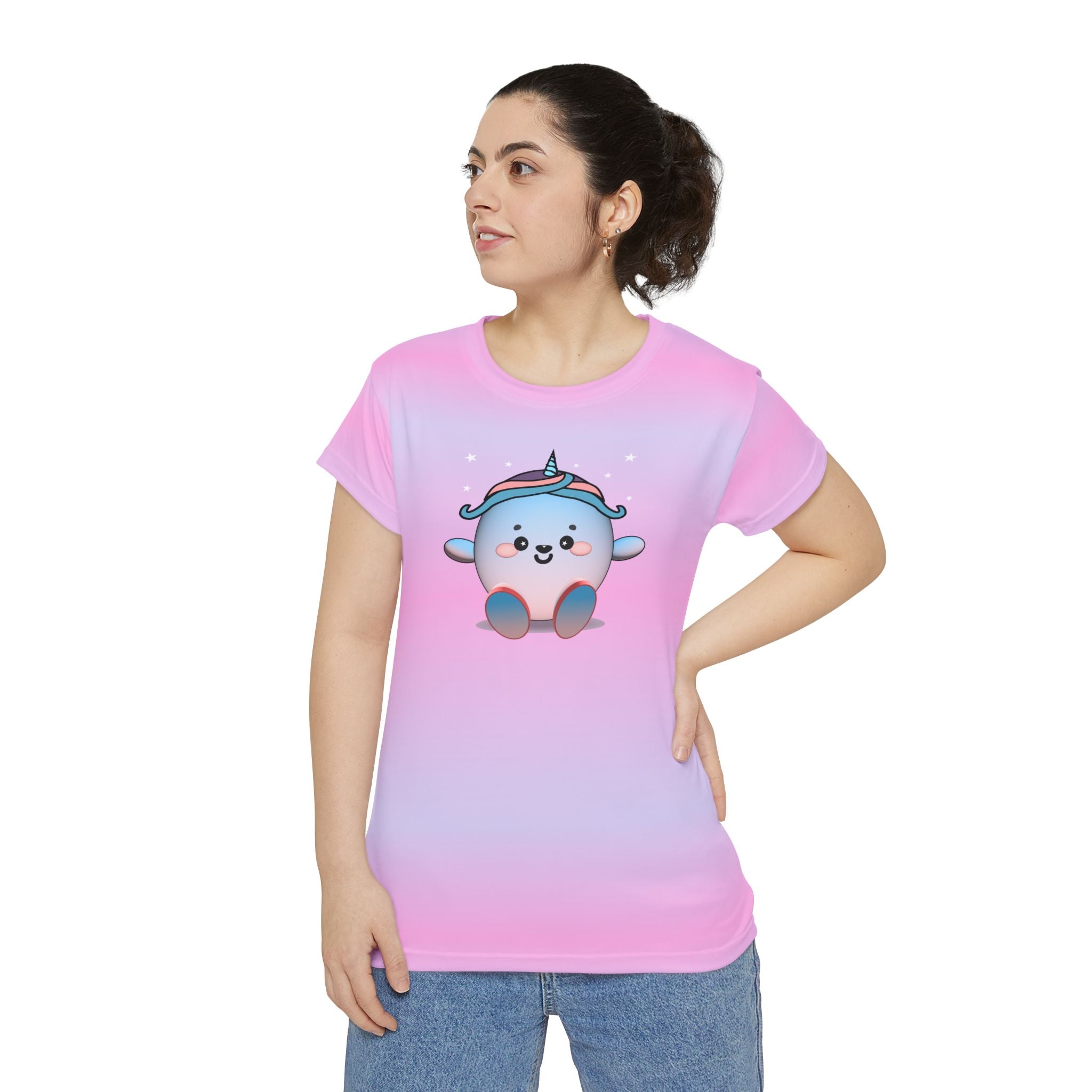 Easter Egg Unicorn Shirt, Short Sleeve Top, Unicorn Lover Gift