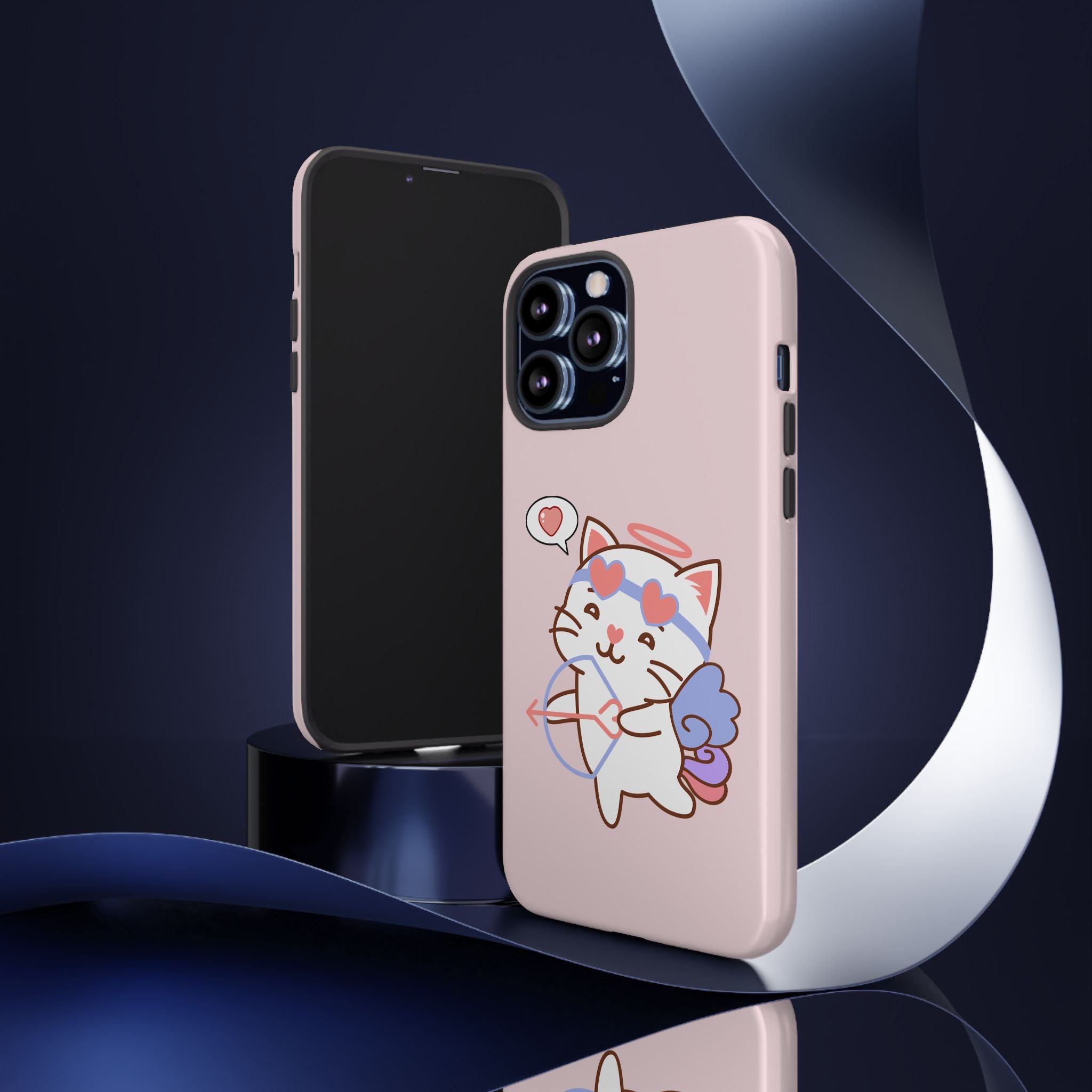 Phone Cases Cute Cupido Cat Valentine's Day Gift