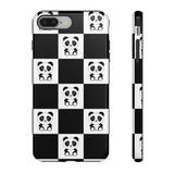 Chessboard with Cute Panda Tough Cases