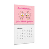 Cute Wall Calendars (2025) - Monthly Planner, Yearly Agenda, Office Decor, Gift for Students, Home Organization