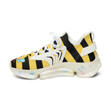 Kawaii Bee Sneakers - Cute Women's Shoes - Unique Footwear -Trendy Sneakers