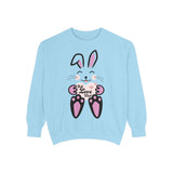 Kawaii Rabbit Face Unisex Sweatshirt, Self Love Club, Cute Jumper, Pastel Bunny Shirt, Cozy Pullover, Gift for Rabbit Lovers