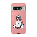 Kawaii Unicorn Tough Cases for iPhone Galaxy and Google Pixel