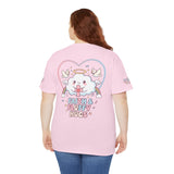 Kawaii Christian T-Shirt - Angel Cloud Rainbow Tee- Religious Graphic Top