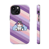 iPhone Unicorn Rainbow Tough Cases, Rainbow Unicorn Phone Covers, Unicorn Lover Gifts, iPhone Accessories, Protective Phone Cases