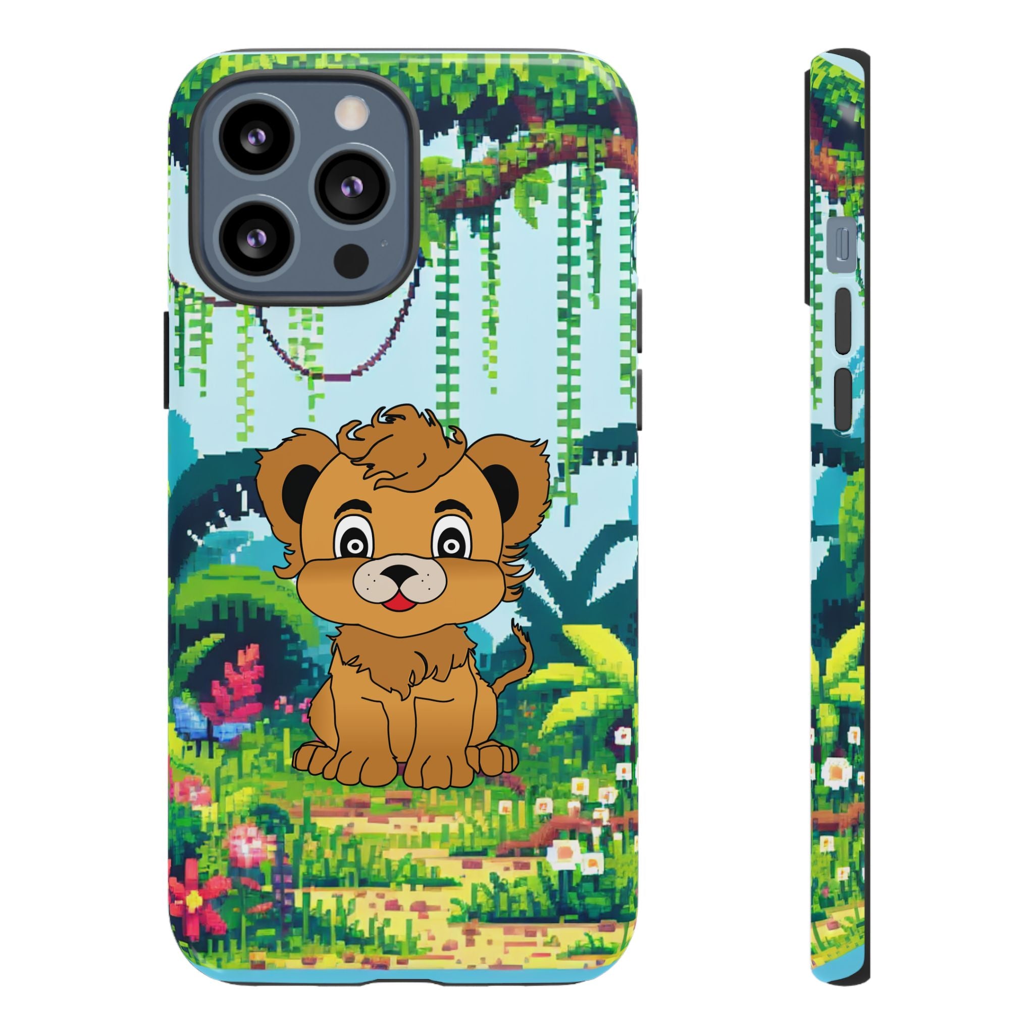 Cute Lion in the Jungle Tough Cases