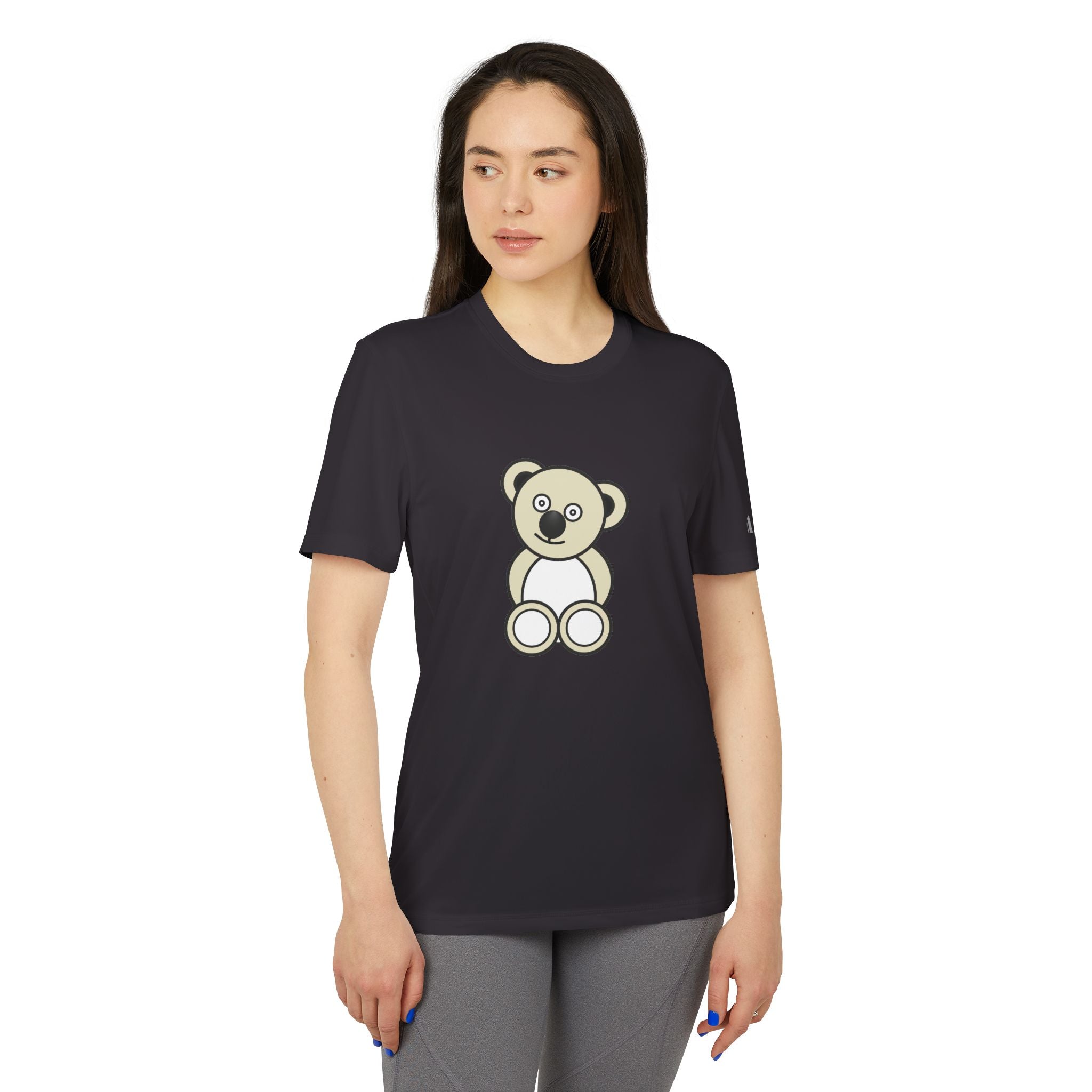 Adidas® Unisex Sport T-shirt Cute Bear