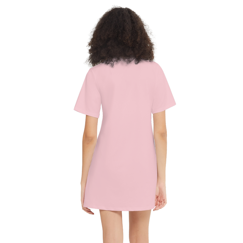 Cute Koala bear Short-Sleeve T-Shirt Dress-Heavyweight 225g