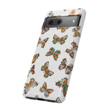 Butterflies Tough Cases, Phone Case, Protective Cover, Butterfly Pattern, Gift for Her, Unique Phone Accessory