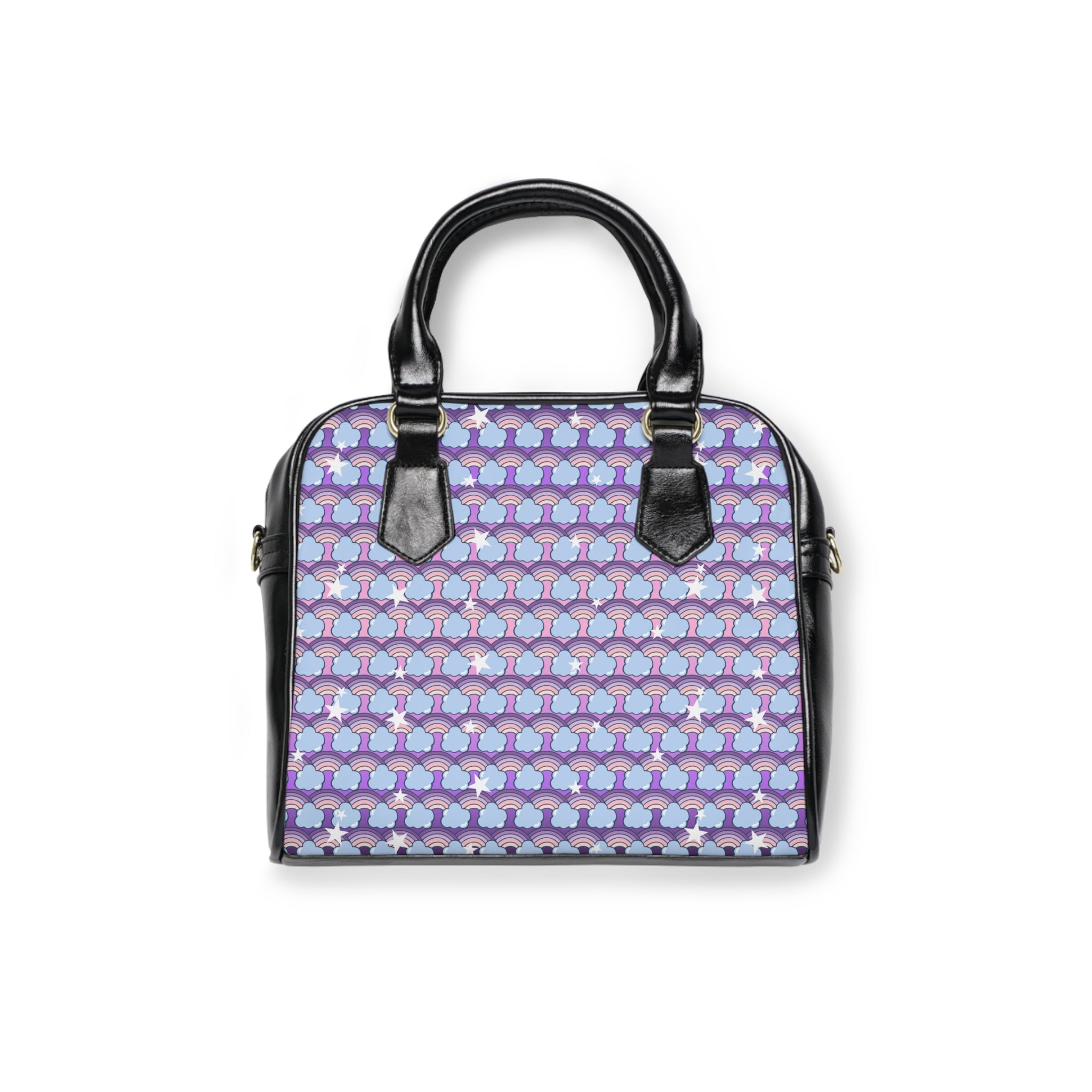 Pastel Rainbow Fantasy Shoulder Bag - Colorful Crossbody Handbag - Women's Fashion Tote