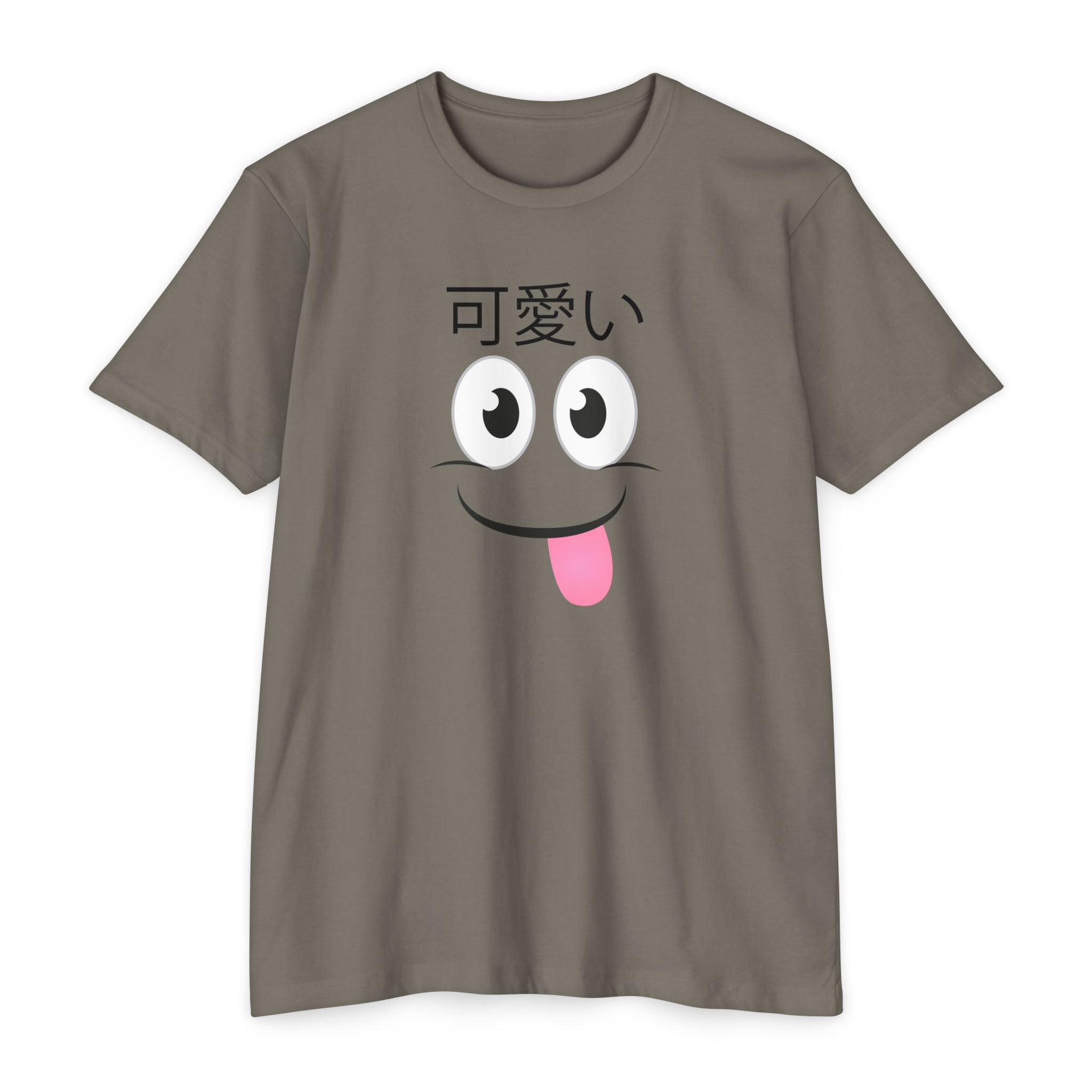 Kawaii Yum Smile T-Shirt, Cute Funny Tee, Happy Unisex Shirt, Adorable Top, Soft Cotton Blend Apparel