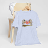 Robins in love Unisex Jersey Short Sleeve Tee