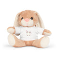 Cute Plush Toy with T-Shirt, Valentine's Day Gift - Stuffed Animal, Kid's Toy, Baby Shower, Nursery Decor, Gift for Her, Cuddly Toy