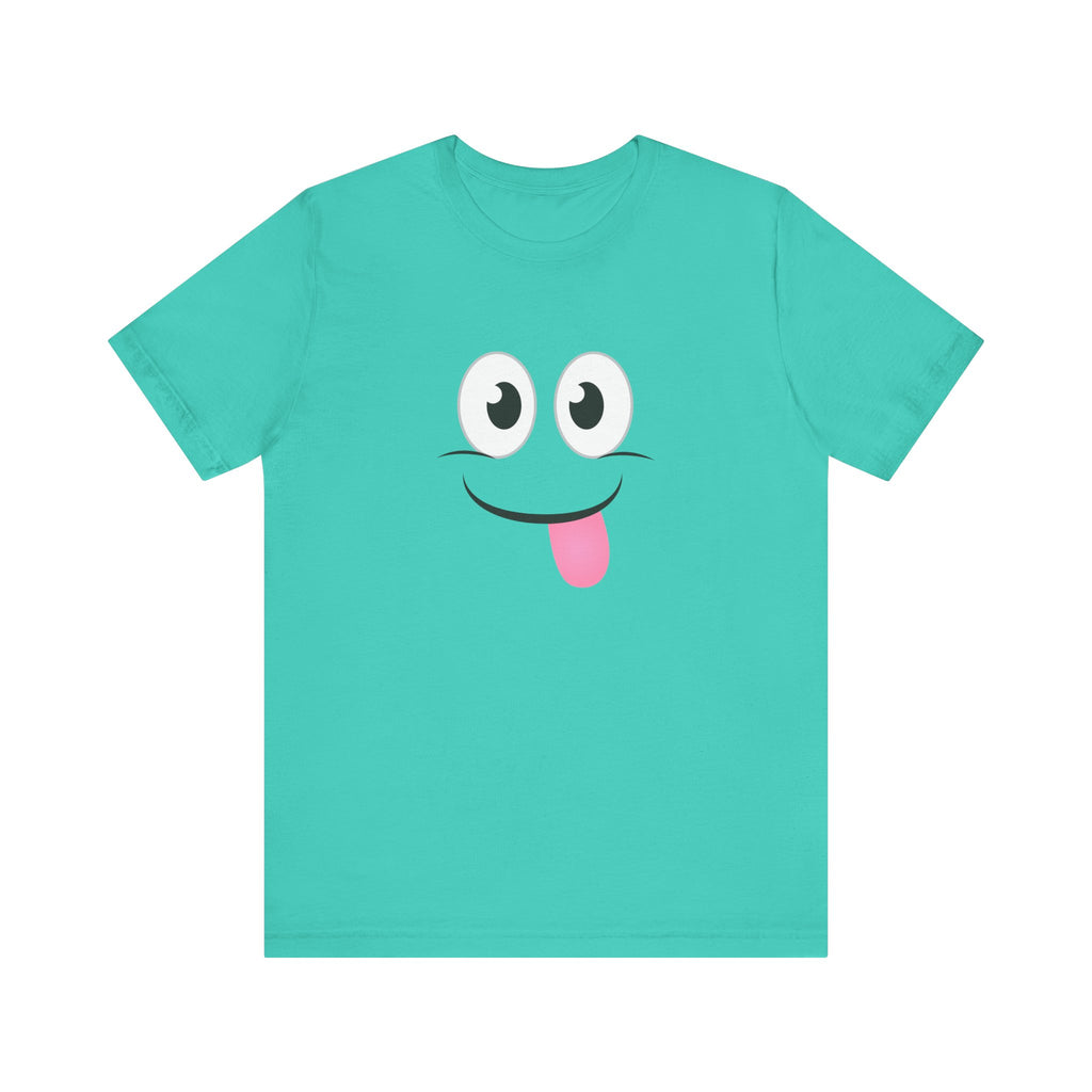 Yum Smile T-Shirt, Cute Graphic Tee, Food Lover Gift, Unisex Top, Funny Saying Shirt, Short Sleeve Tee
