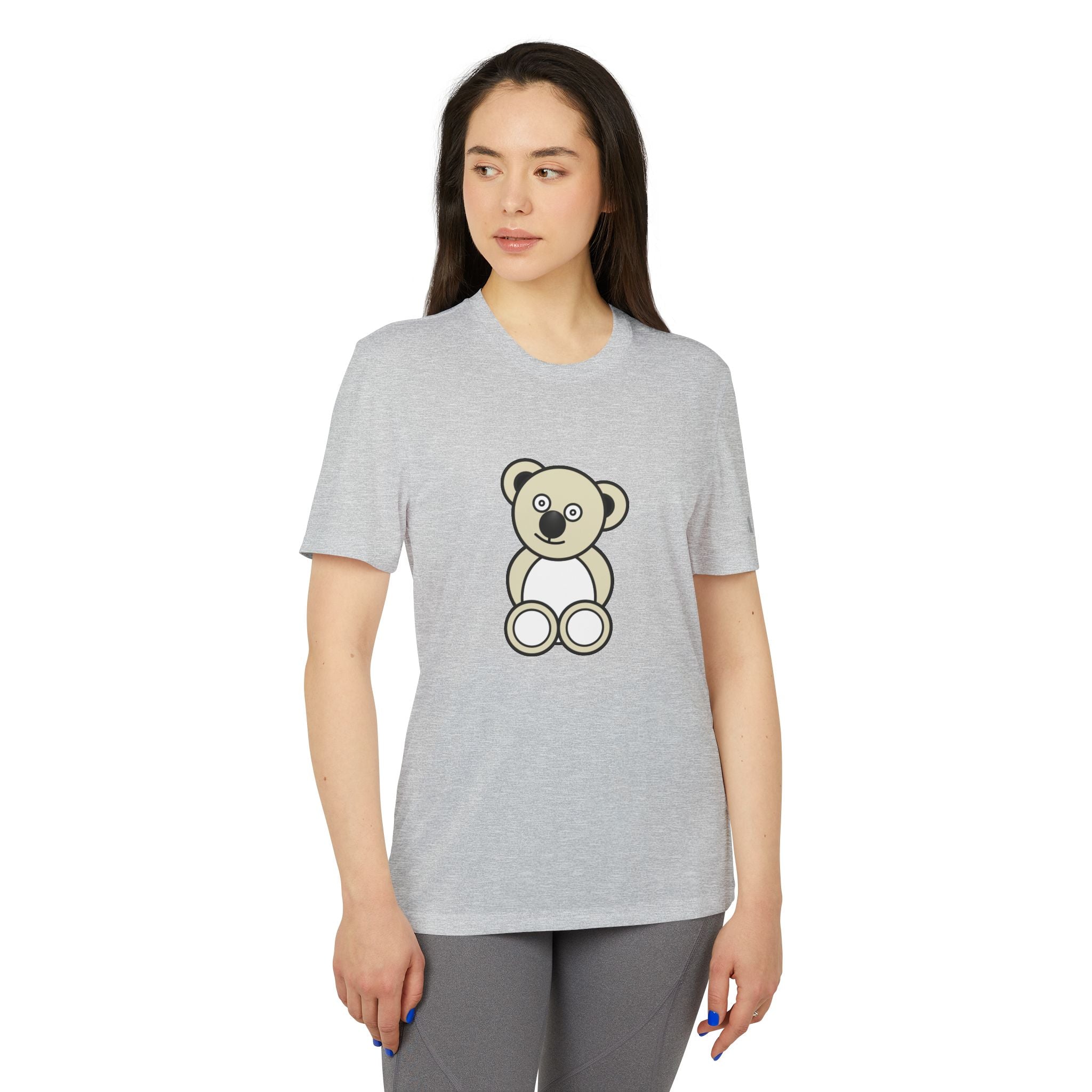 Adidas® Unisex Sport T-shirt Cute Bear