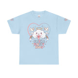 Kawaii Christian T-Shirt - Angel Cloud Rainbow Tee- Religious Graphic Top