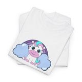 Kawaii Pony T-Shirt - Cute Horse Graphic Tee, Animal Lover Gift - Pastel Colors Shirt