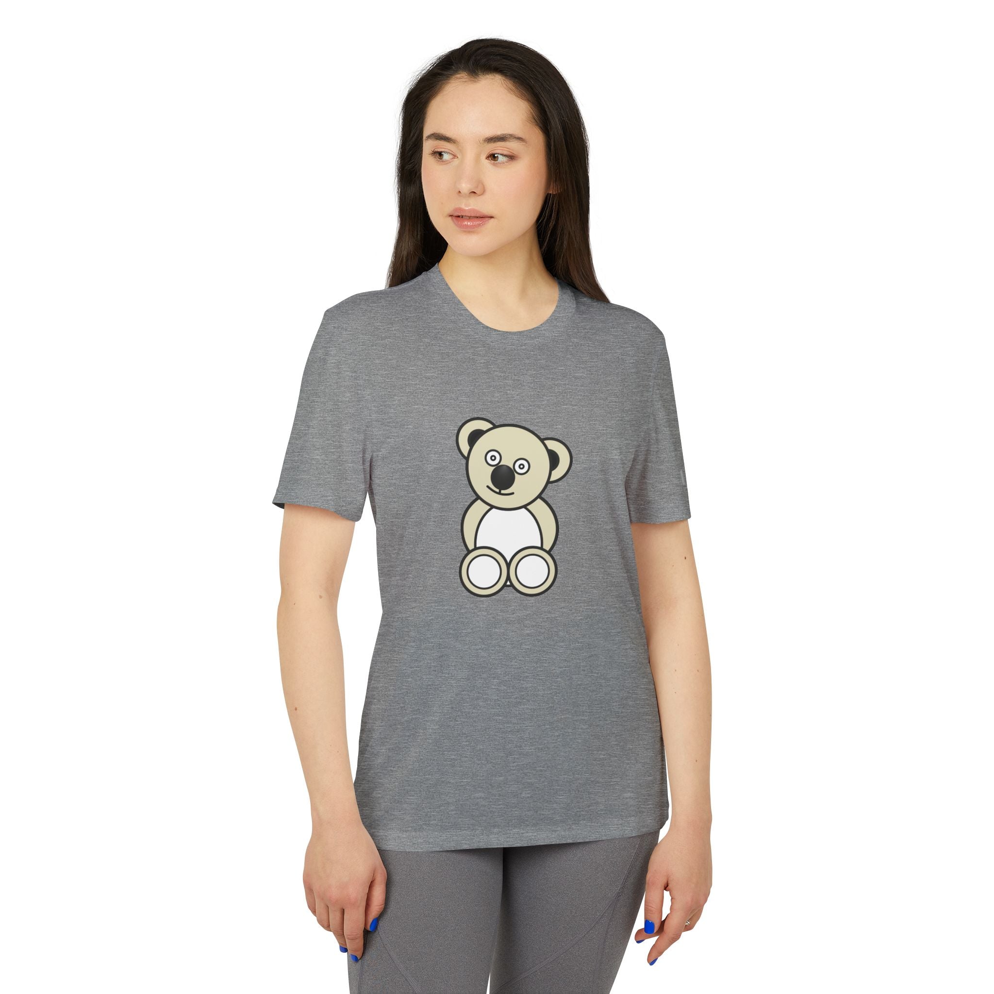 Adidas® Unisex Sport T-shirt Cute Bear