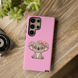 Kawaii Lady Baby Coala Tough Cases