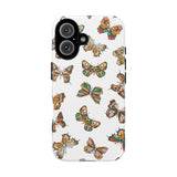 Butterflies Tough Cases, Phone Case, Protective Cover, Butterfly Pattern, Gift for Her, Unique Phone Accessory