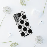 Chessboard with Cute Panda Tough Cases