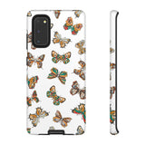 Butterflies Tough Cases, Phone Case, Protective Cover, Butterfly Pattern, Gift for Her, Unique Phone Accessory